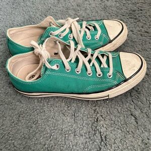 Green low top Chuck 70s